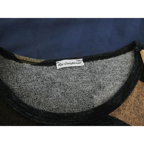 Egs California Women's Multi Color Chevron A-Line Mini Dress M - Picture 7 of 9